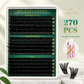 DIY Cluster Eyelash Extensions 270PCS 10–16mm Mix D Curl Soft Natural Wispy Fluffy Volume Lash Clusters Single Cluster Eyelashes for Eyelash Extension No Glue No Tweezers No Box Included Lightweight Reusable for Beginners Daily Makeup Cosmetic Kit